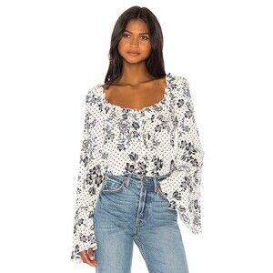 Free People One On One Date Bodysuit Tea Combo Size Small